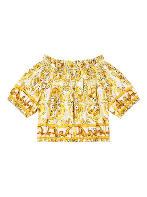 Top bambina maioliche Dolce & Gabbana Kids | L55S67G7EY3H03TN